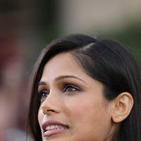 Freida Pinto seen at The Grove  for news programme 'Extra' | Picture 121328